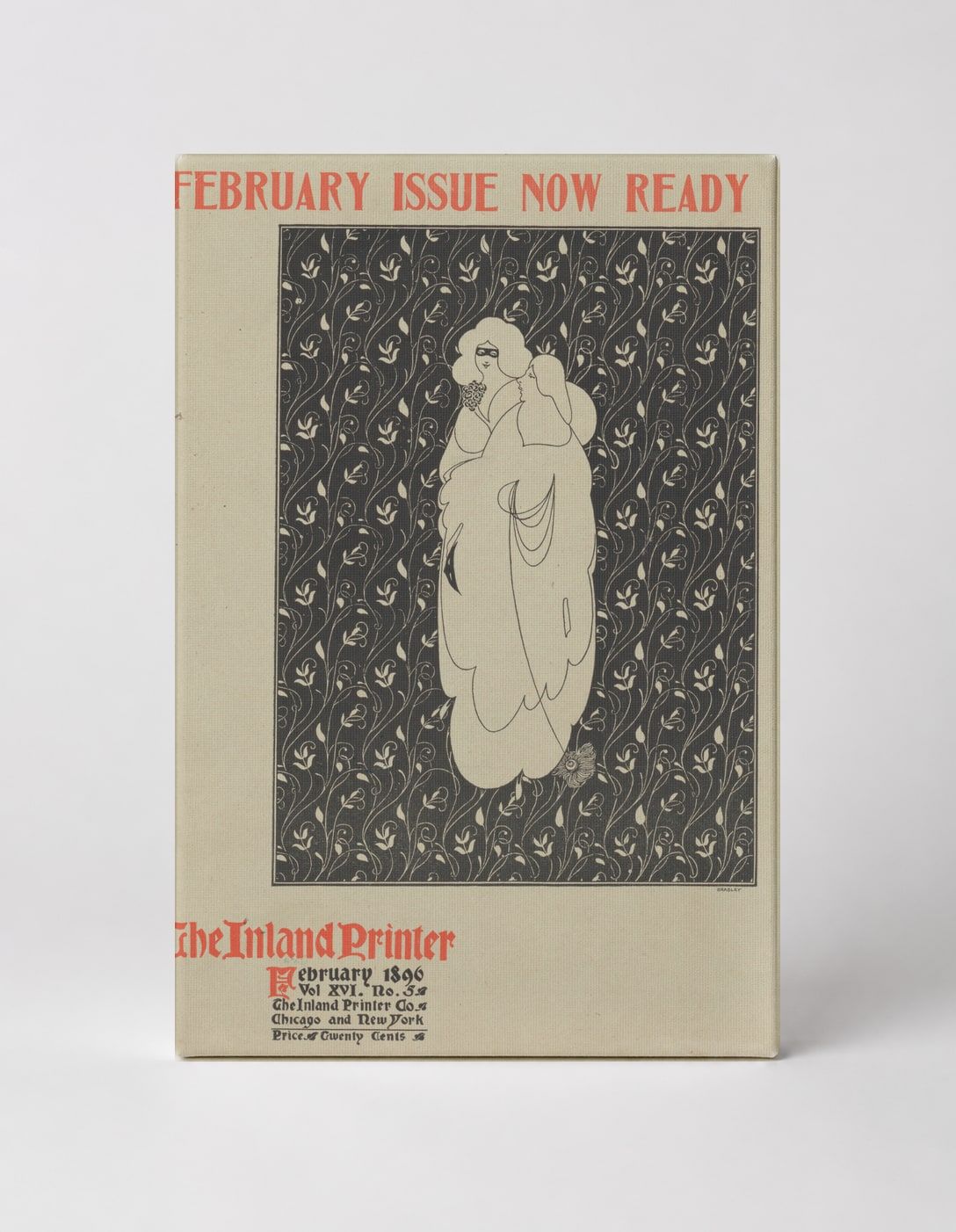 The Inland Printer February 1896 - Art Nouveau Vintage Poster Wall Art