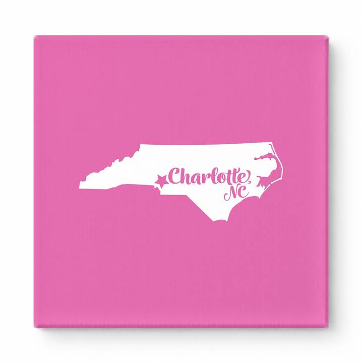 Home Sweet Charlotte — North Carolina State Silhouette