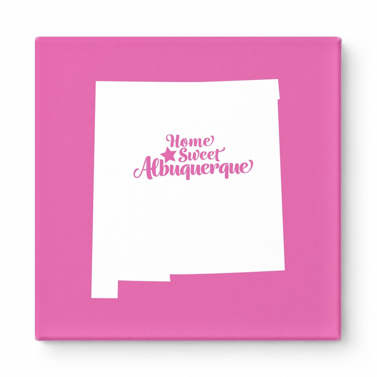 Home Sweet Albuquerque — New Mexico State Silhouette