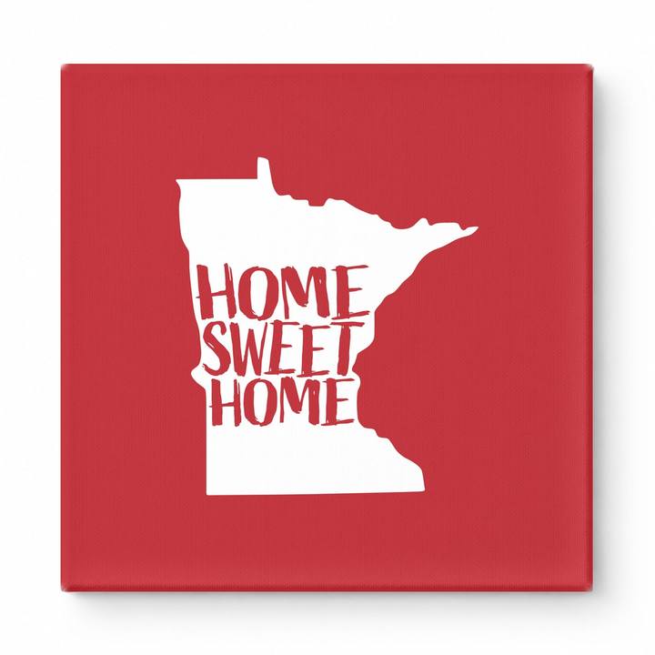 HOME SWEET HOME — Minnesota State Silhouette