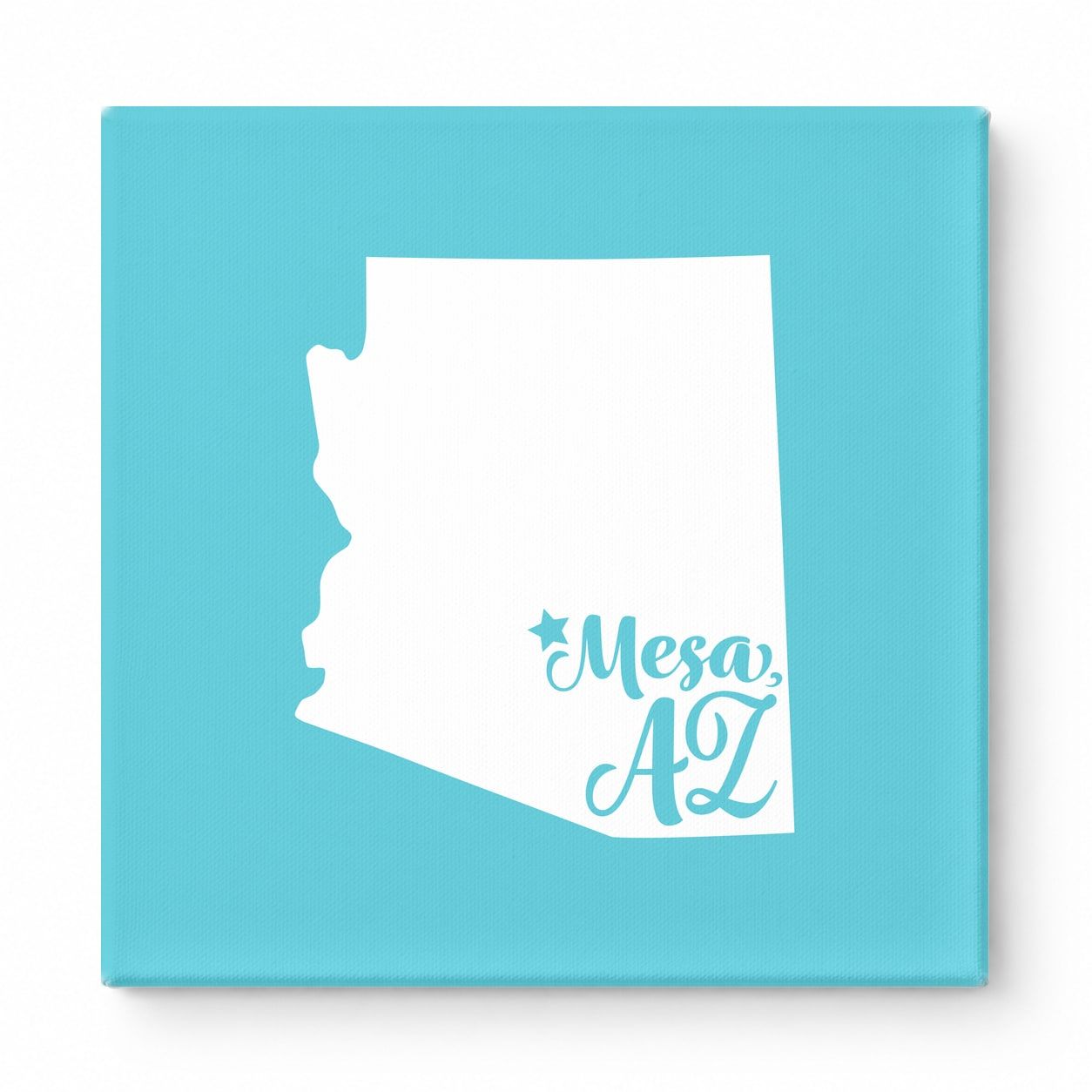 Home Sweet Mesa — Arizona State Silhouette