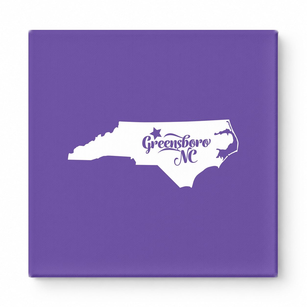 Home Sweet Greensboro — North Carolina State Silhouette