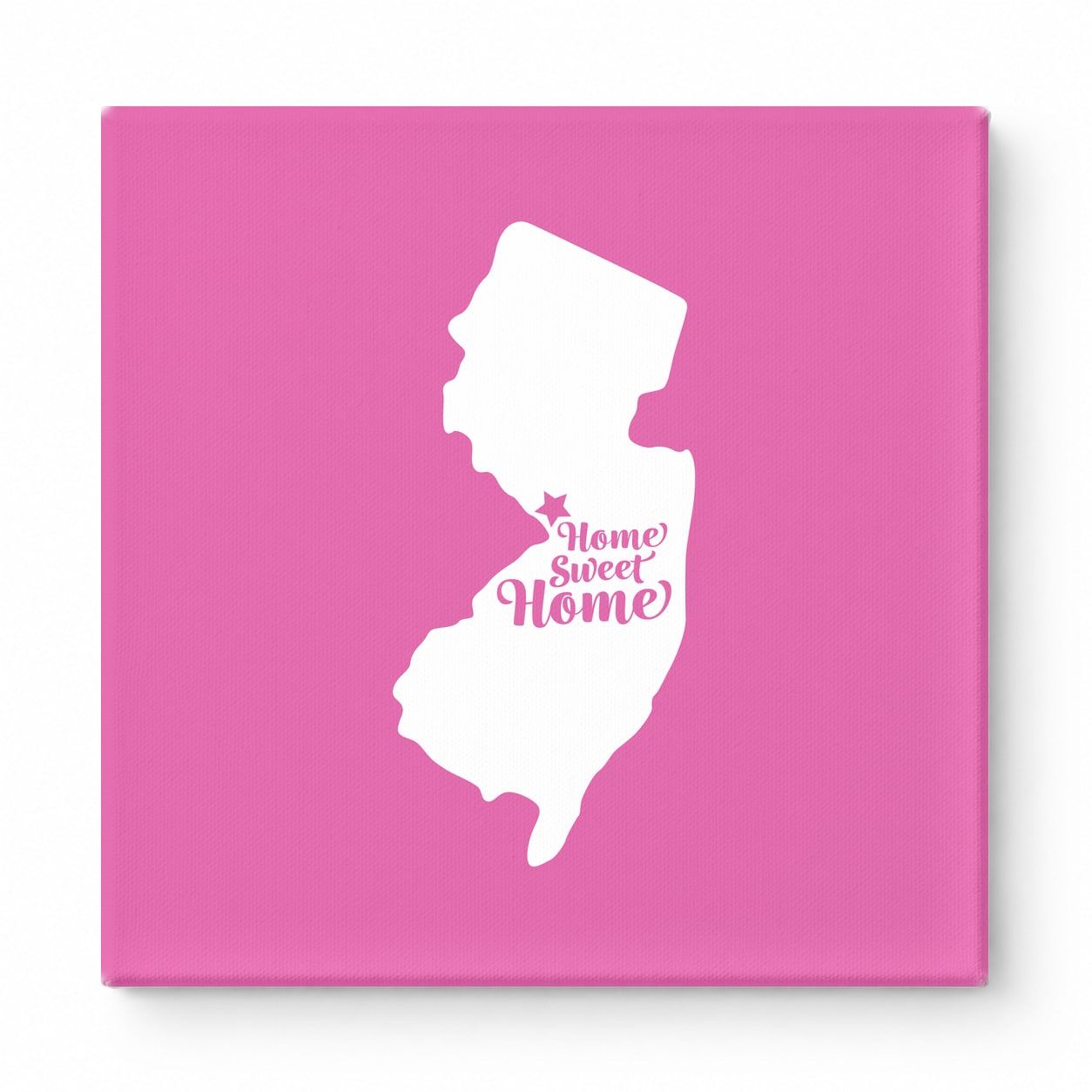 Home Sweet Toms River — New Jersey State Silhouette