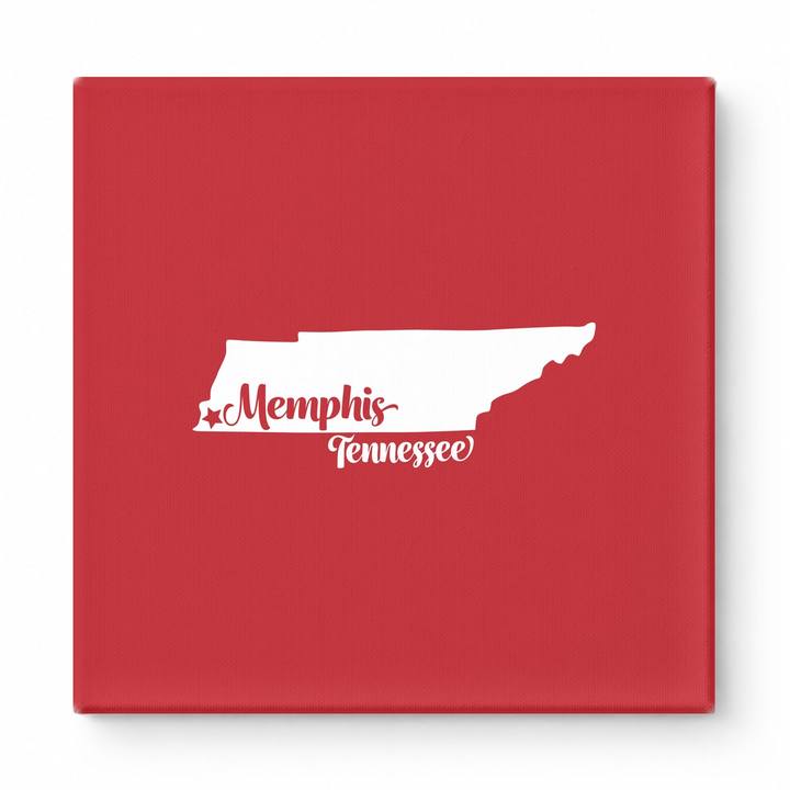 Home Sweet Memphis — Tennessee State Silhouette