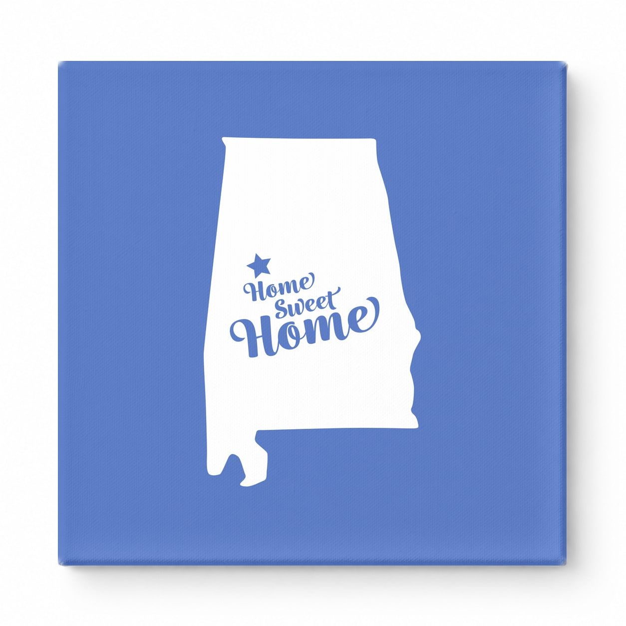Home Sweet Montgomery — Alabama State Silhouette