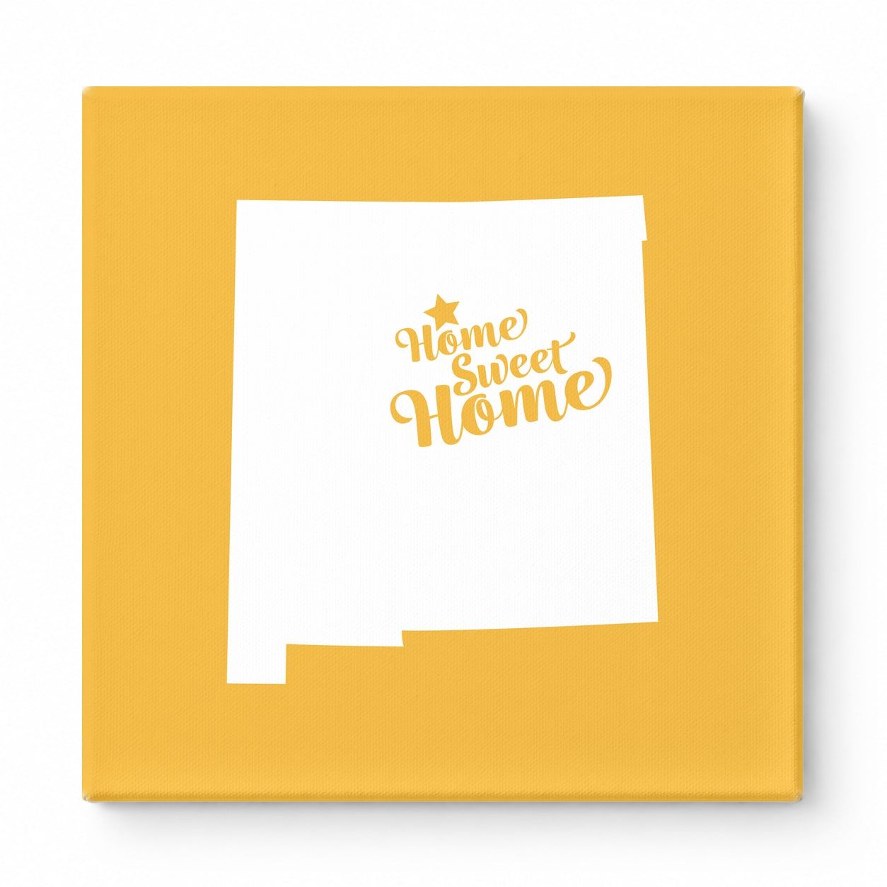 Home Sweet Santa Fe — New Mexico State Silhouette