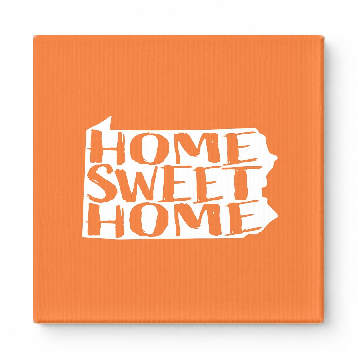 HOME SWEET HOME — Pennsylvania State Silhouette