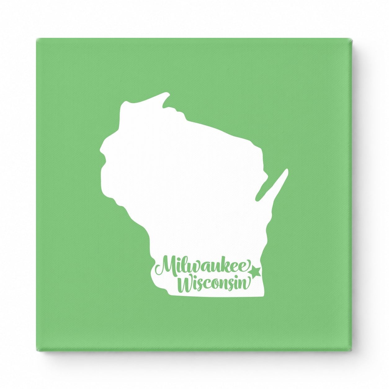 Home Sweet Milwaukee — Wisconsin State Silhouette