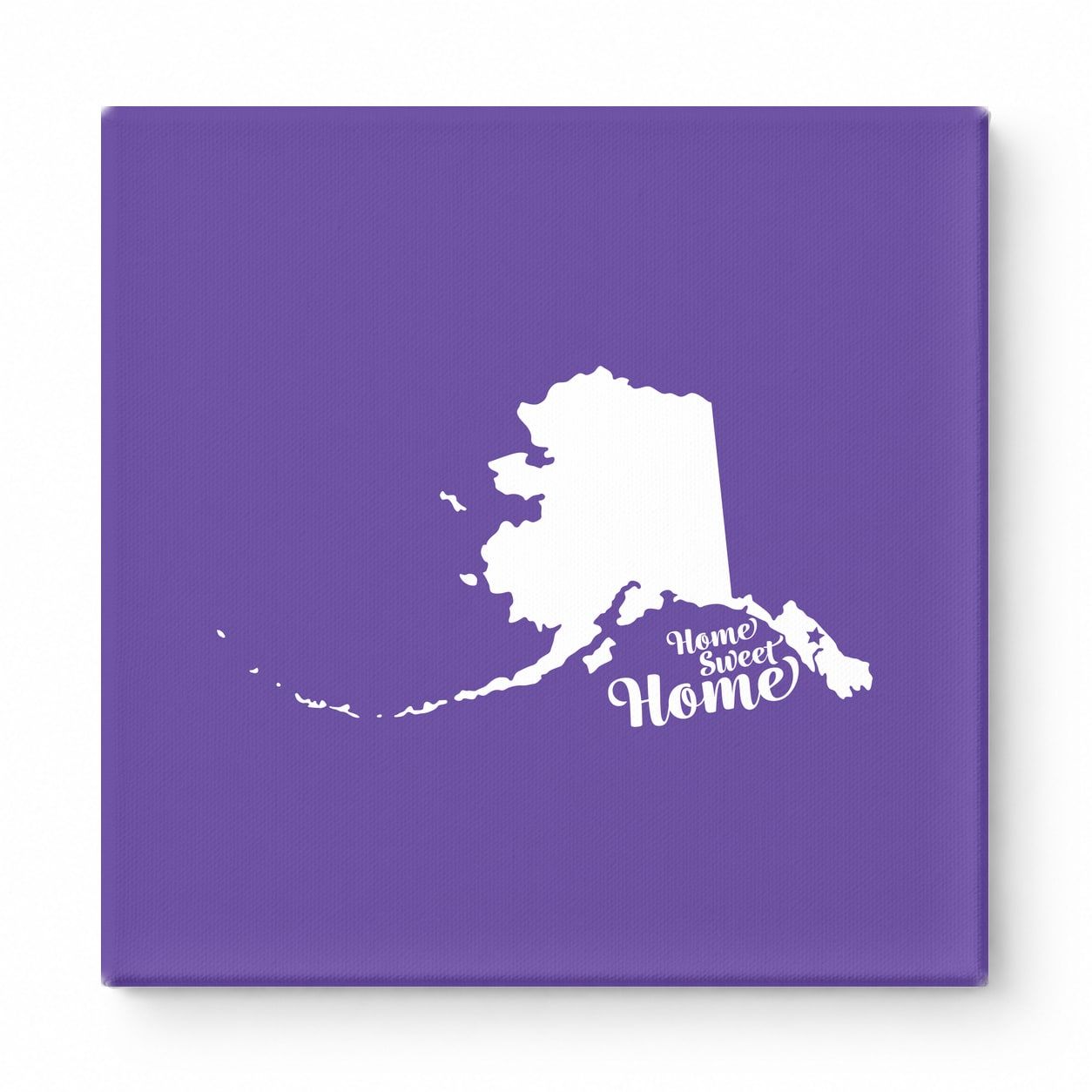 Home Sweet Home — Alaska State Silhouette
