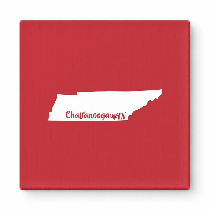 Home Sweet Chattanooga — Tennessee State Silhouette