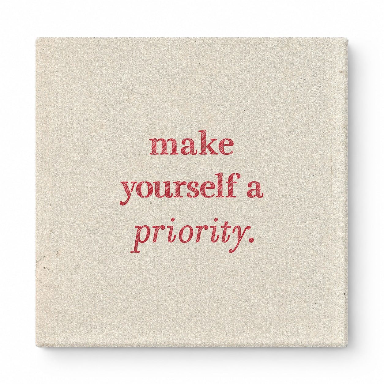 Make Yourself a Priority — Geometric Low-Poly