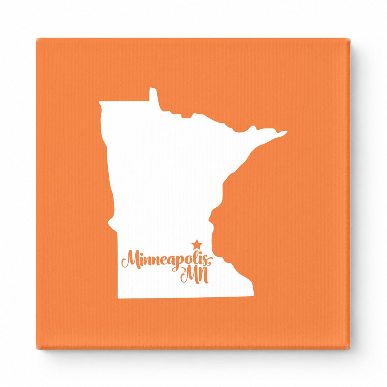 Home Sweet Minneapolis — Minnesota State Silhouette