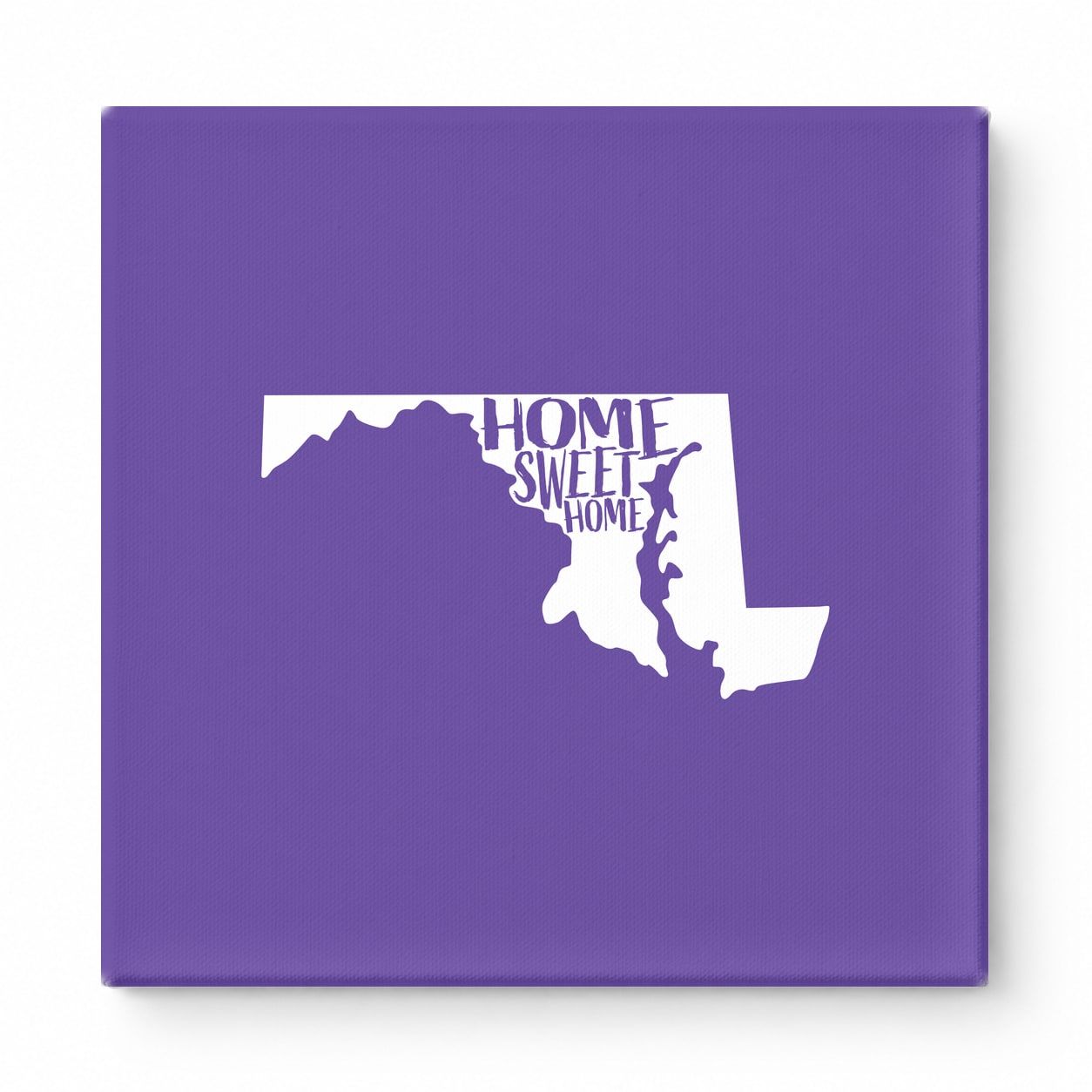 HOME SWEET HOME — Maryland State Silhouette