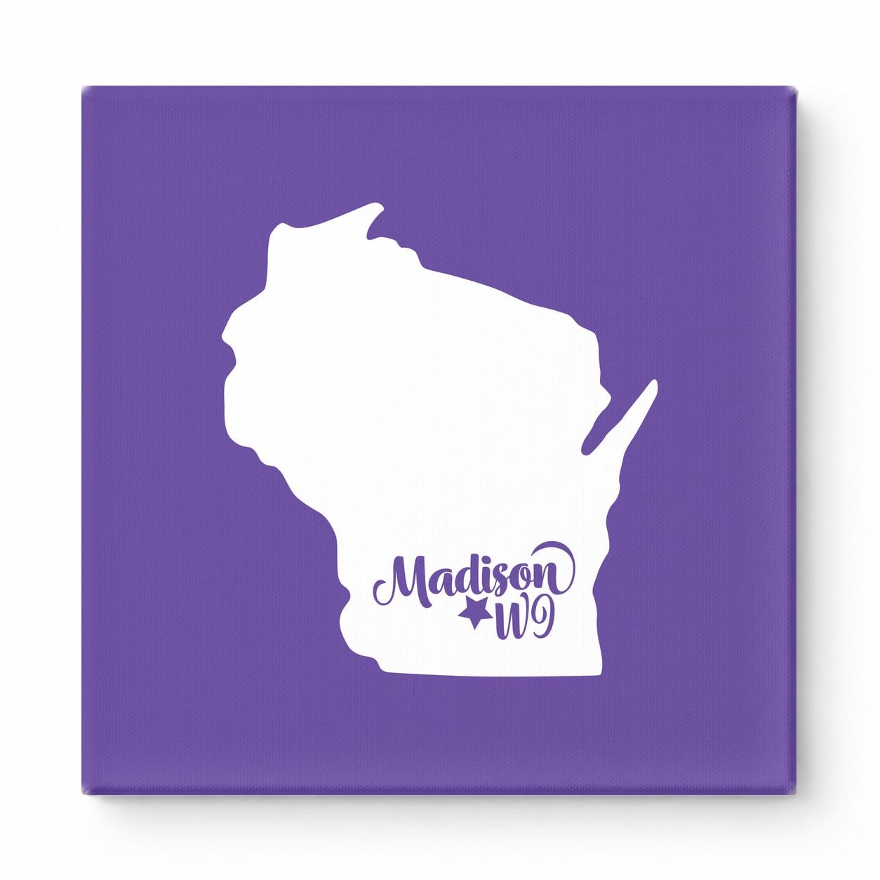 Home Sweet Madison — Wisconsin State Silhouette