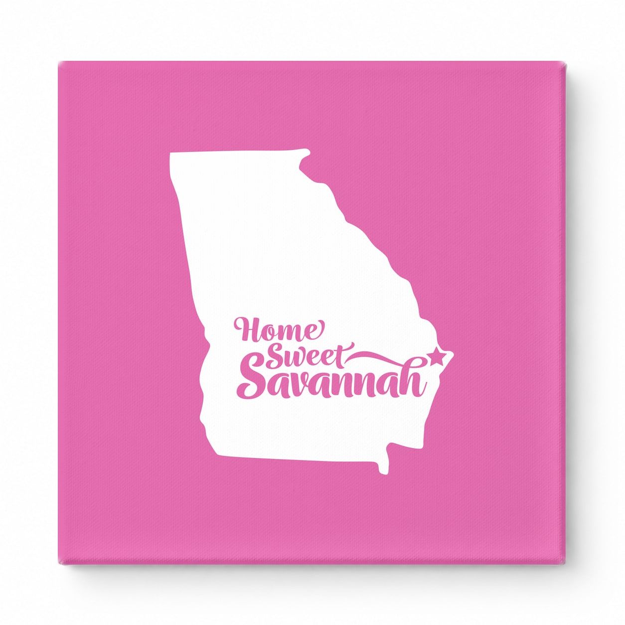 Home Sweet Savannah — Georgia State Silhouette