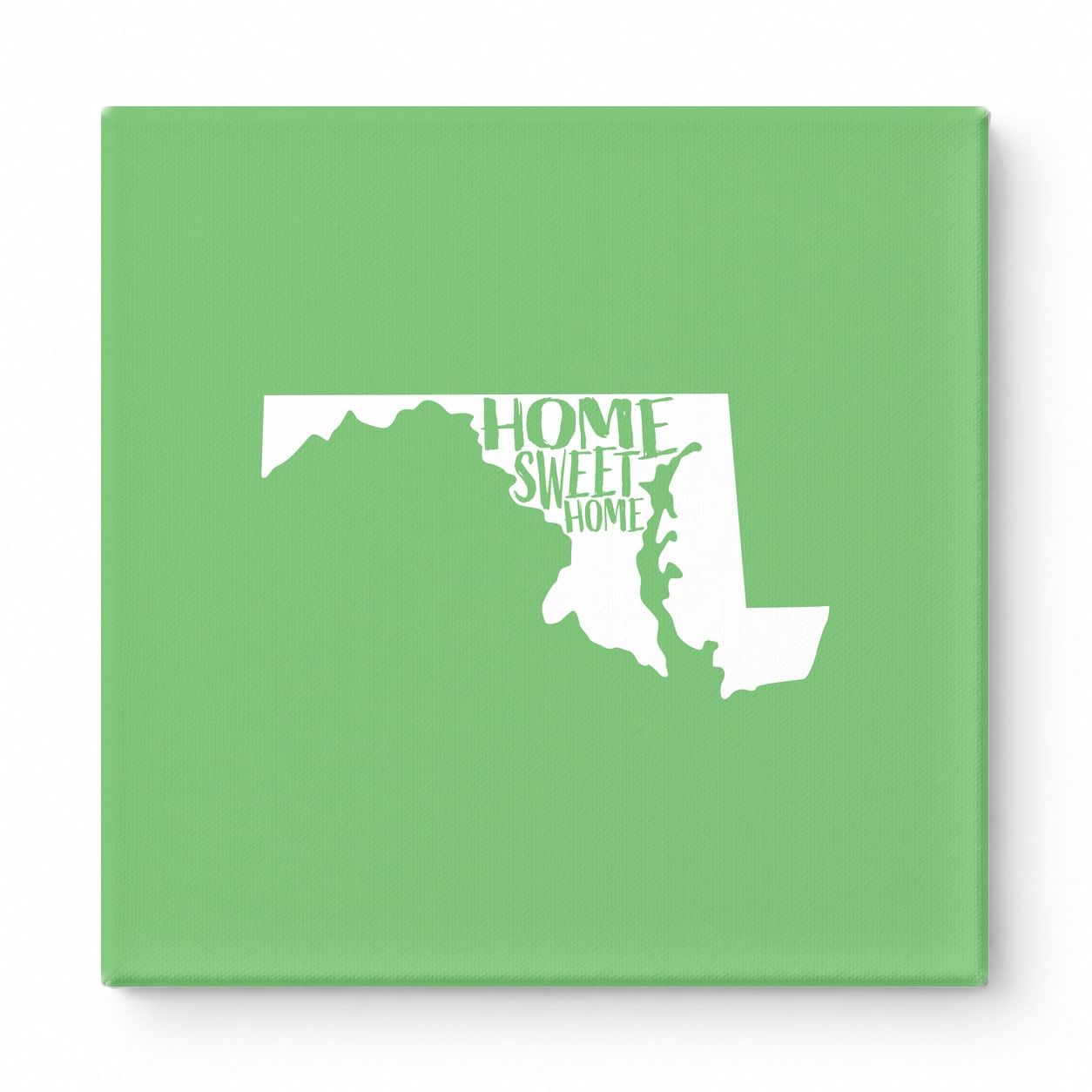 HOME SWEET HOME — Maryland State Silhouette