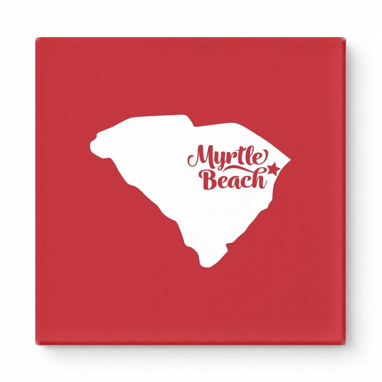 Home Sweet Myrtle Beach — South Carolina State Silhouette