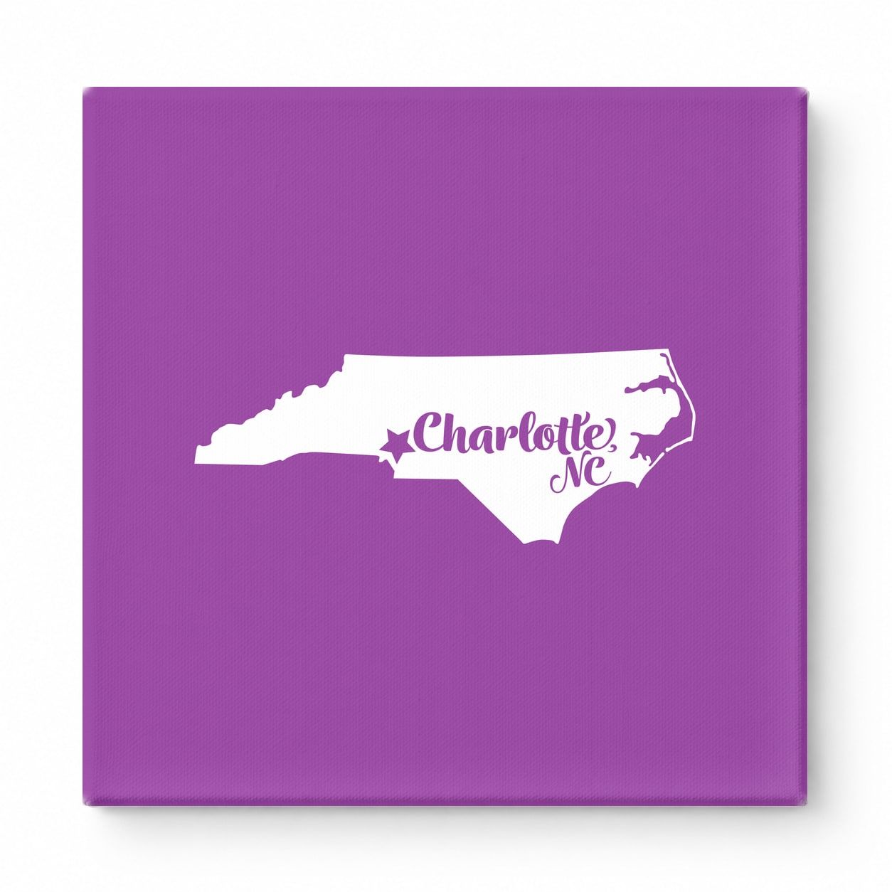 Home Sweet Charlotte — North Carolina State Silhouette