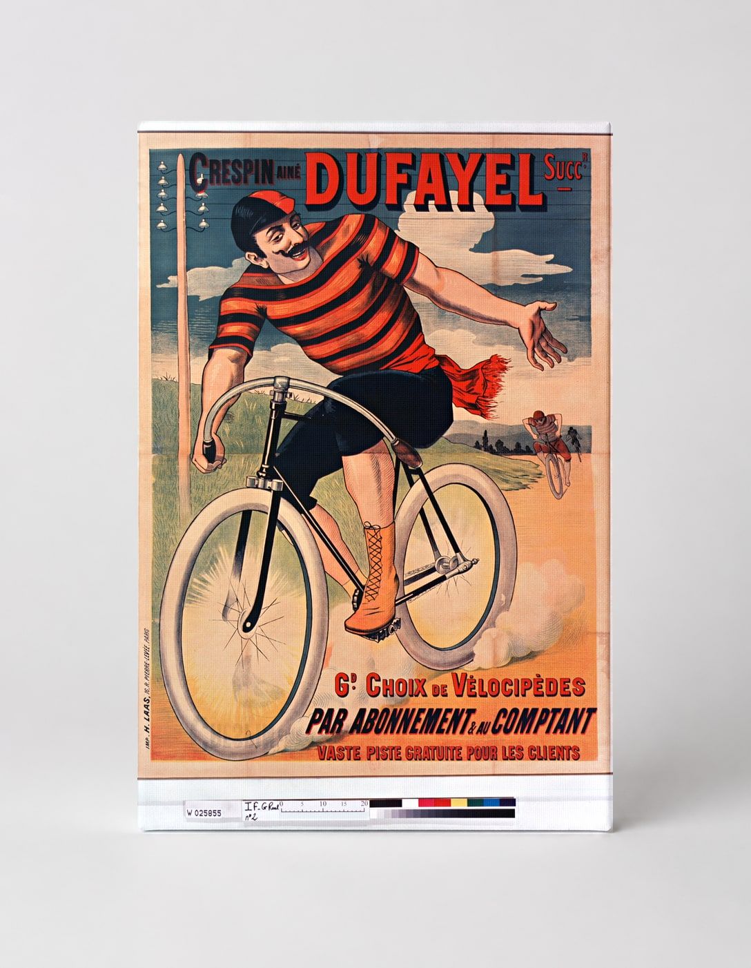 Dufayel Velocipedes 1890s Belle Epoque Cycling Vintage Poster Wall Art