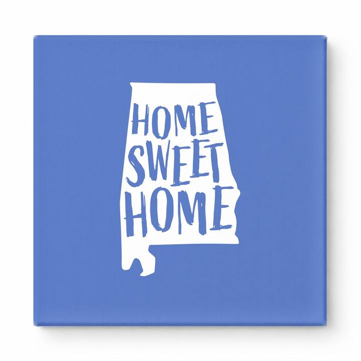 HOME SWEET HOME — Alabama State Silhouette