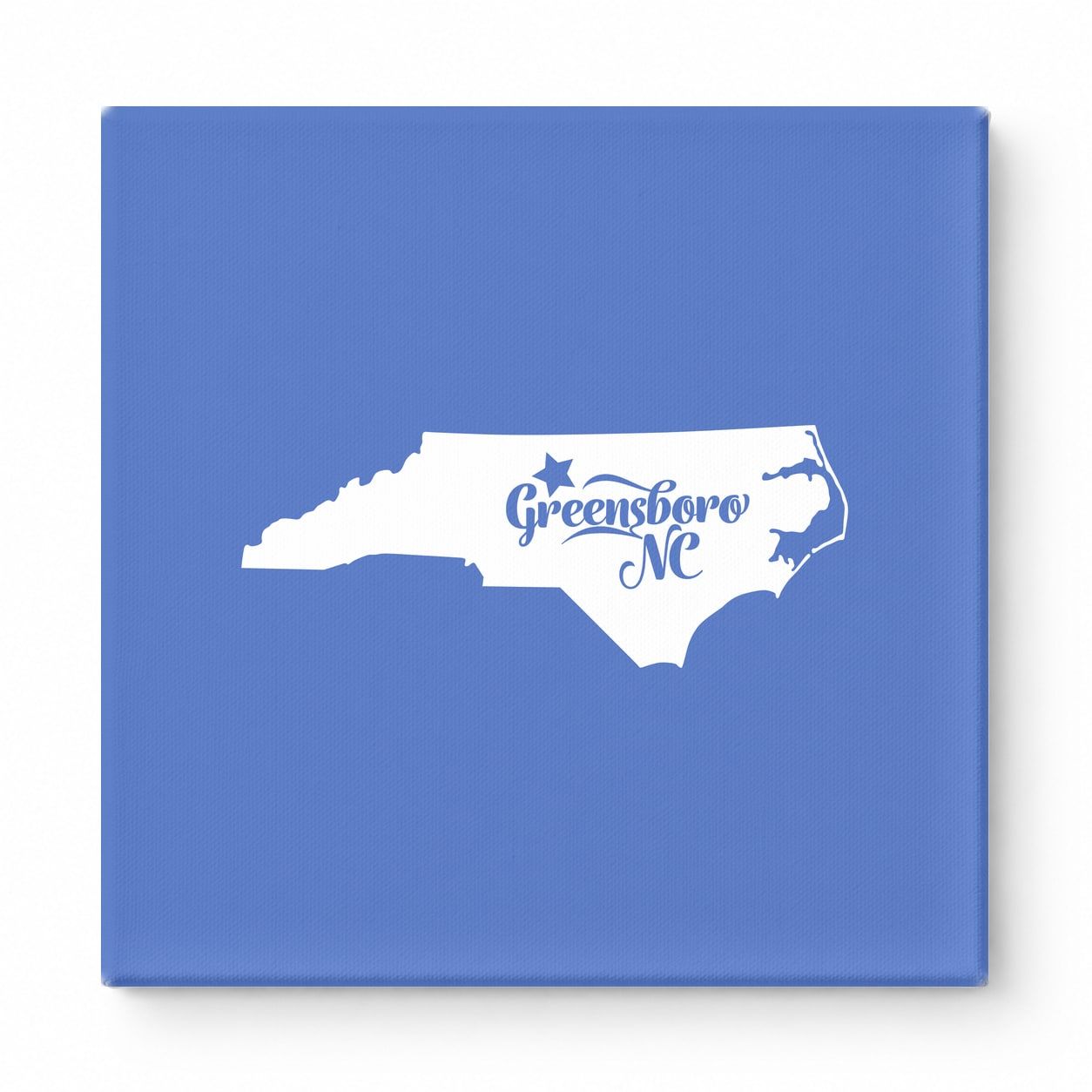 Home Sweet Greensboro — North Carolina State Silhouette