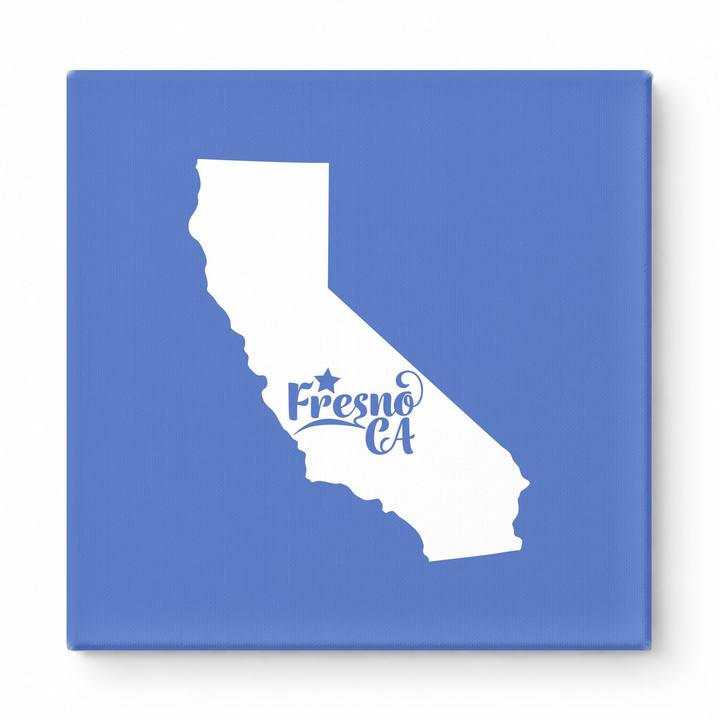 Home Sweet Fresno — California State Silhouette