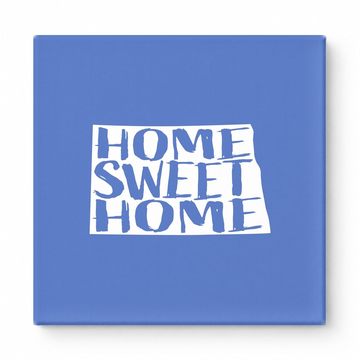 HOME SWEET HOME — North Dakota State Silhouette