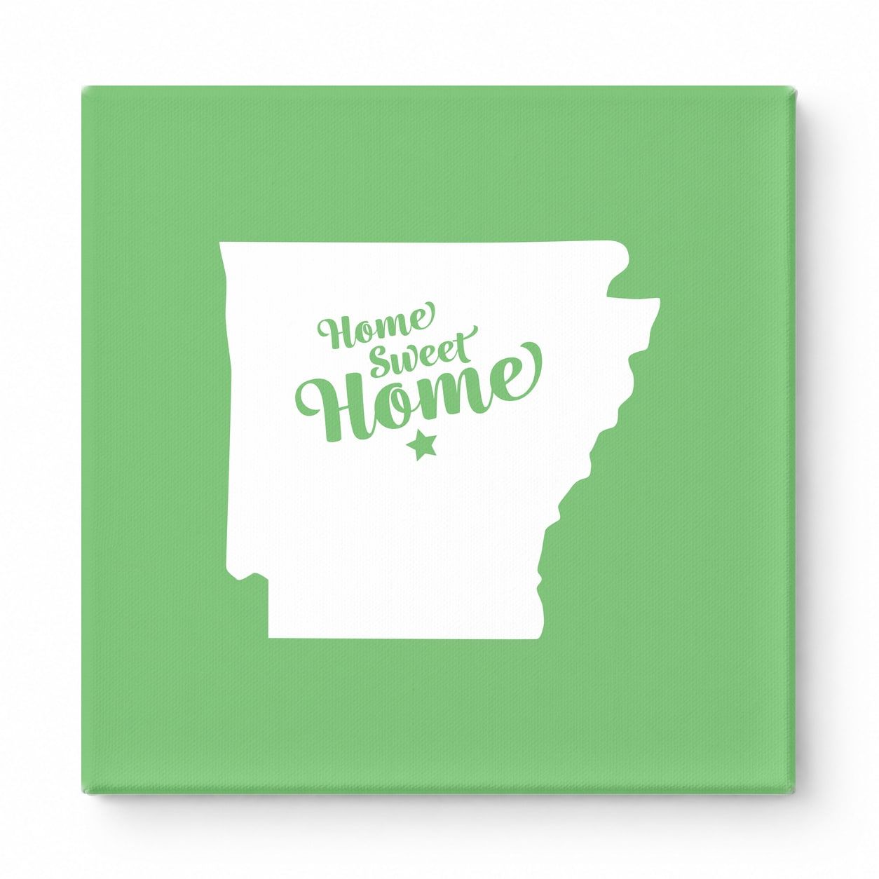 Home Sweet Little Rock — Arkansas State Silhouette
