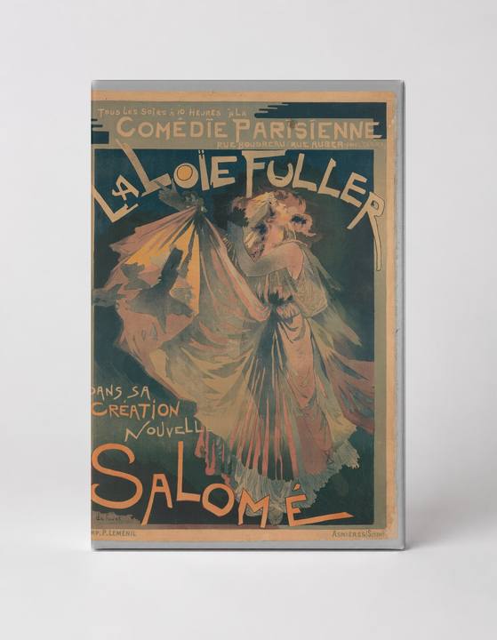 La Loie Fuller Salomé Comédie Parisienne - Art Nouveau Vintage Poster Wall Art