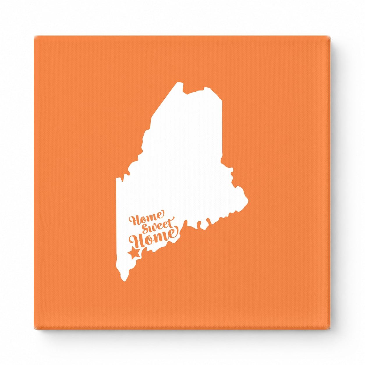 Home Sweet Portland — Maine State Silhouette