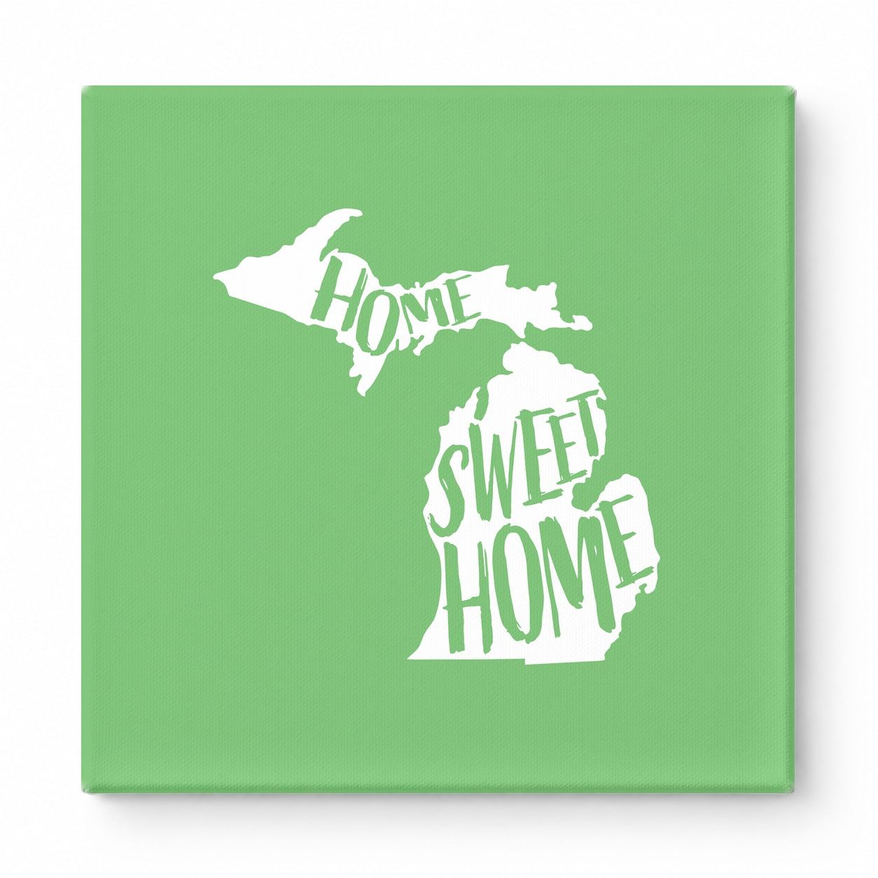 HOME SWEET HOME — Michigan State Silhouette