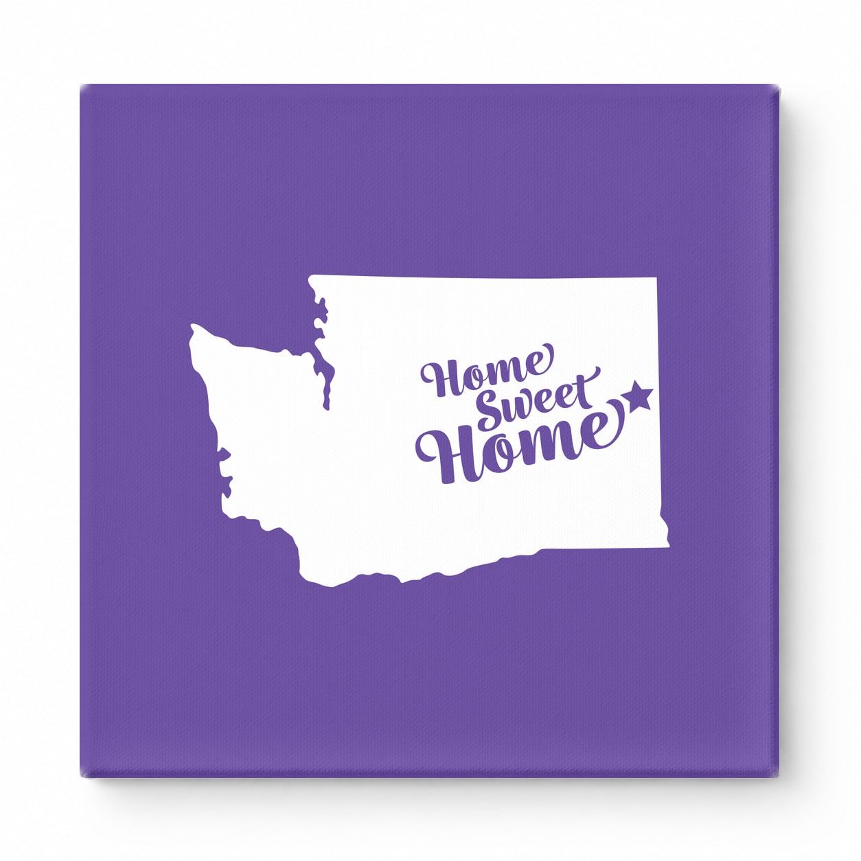 Home Sweet Seattle — Washington State Silhouette
