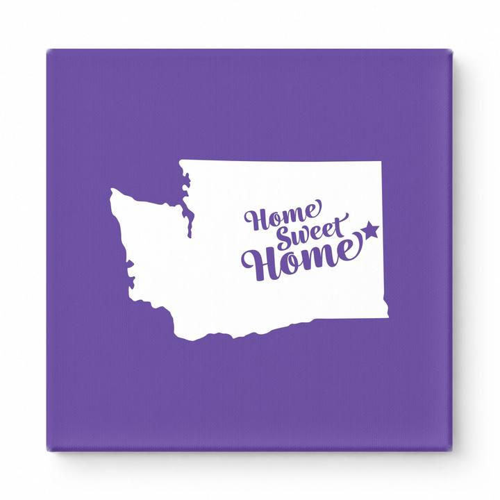 Home Sweet Seattle — Washington State Silhouette