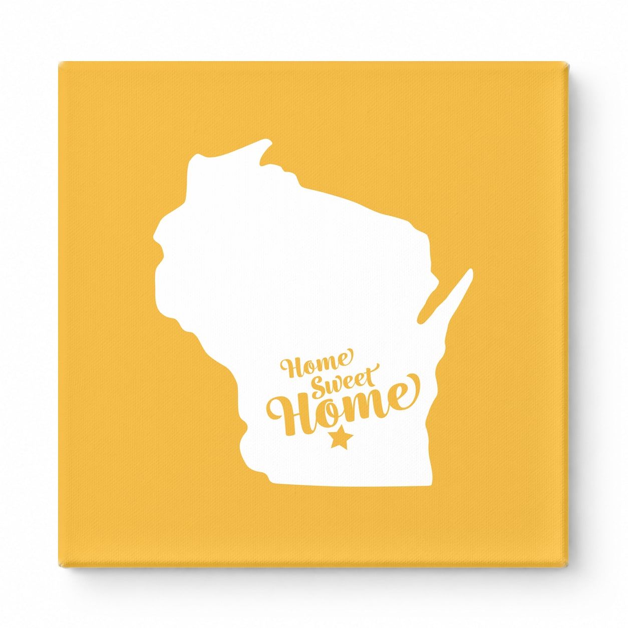 Home Sweet Milwaukee — Wisconsin State Silhouette