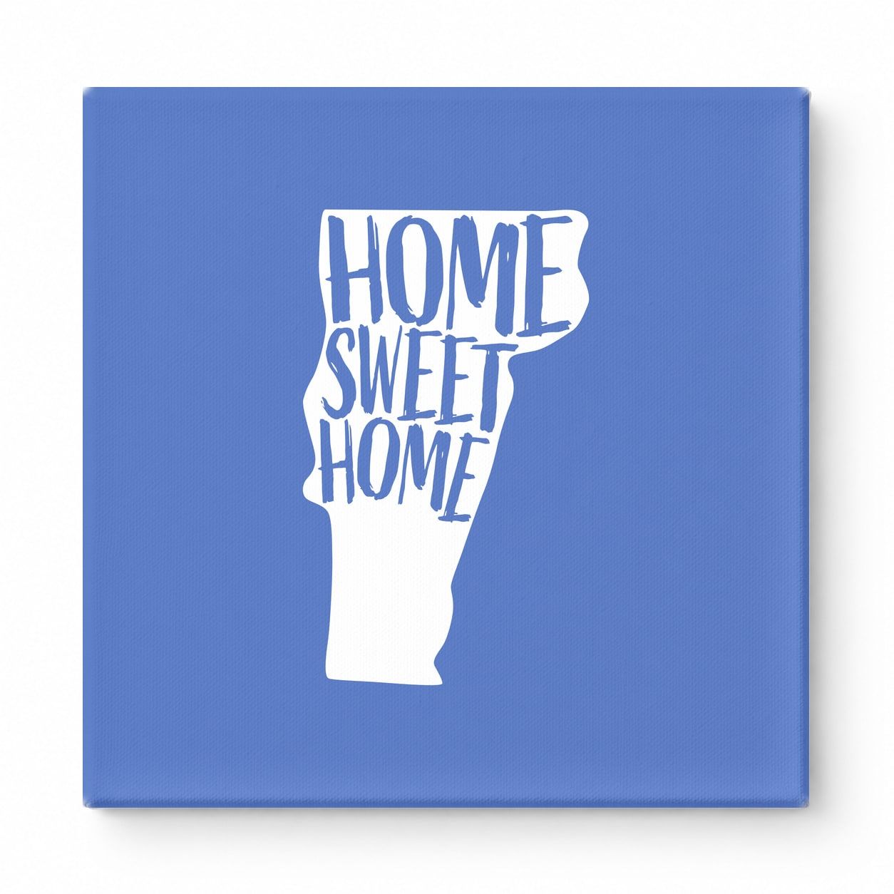 HOME SWEET HOME — Vermont State Silhouette