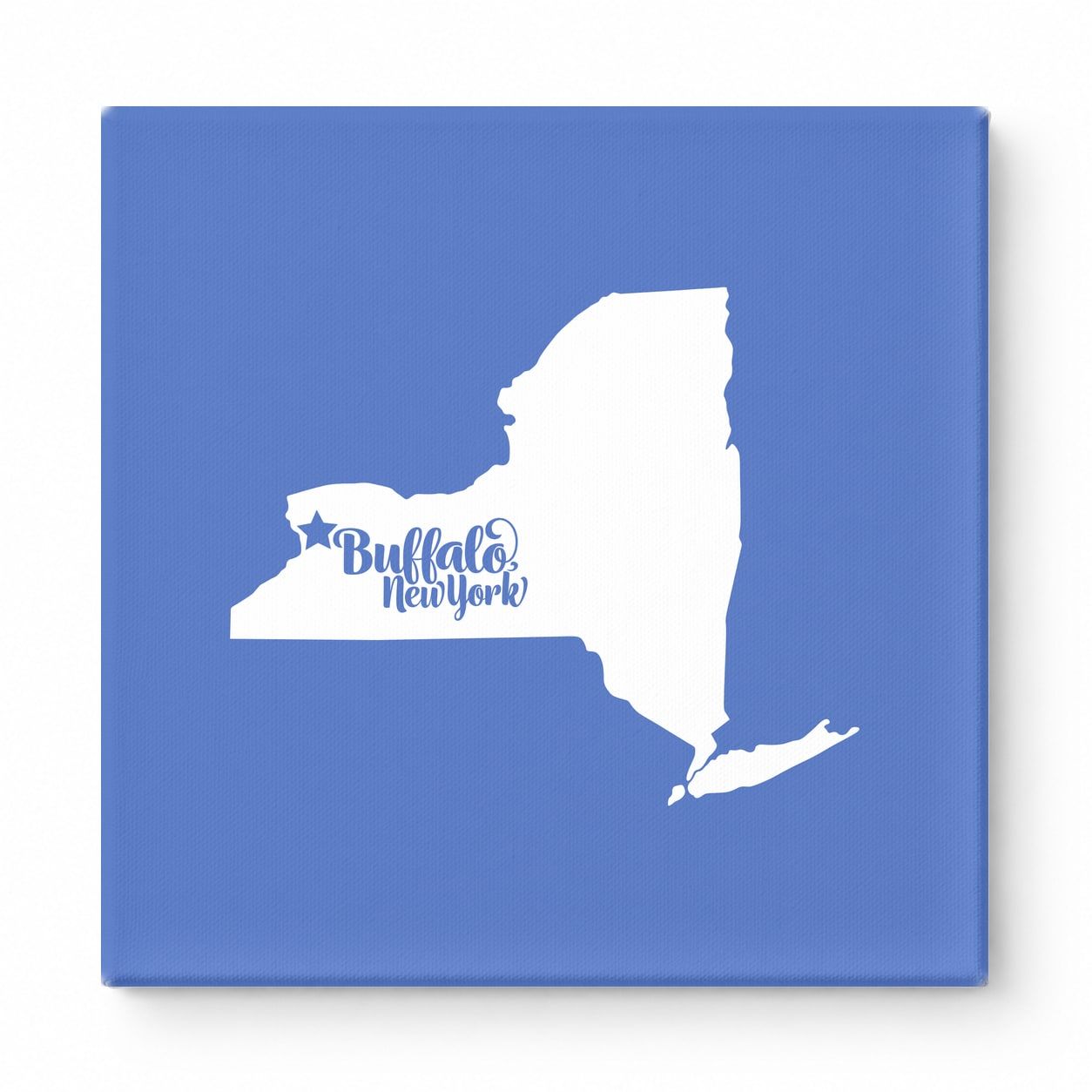 Home Sweet Buffalo — New York State Silhouette