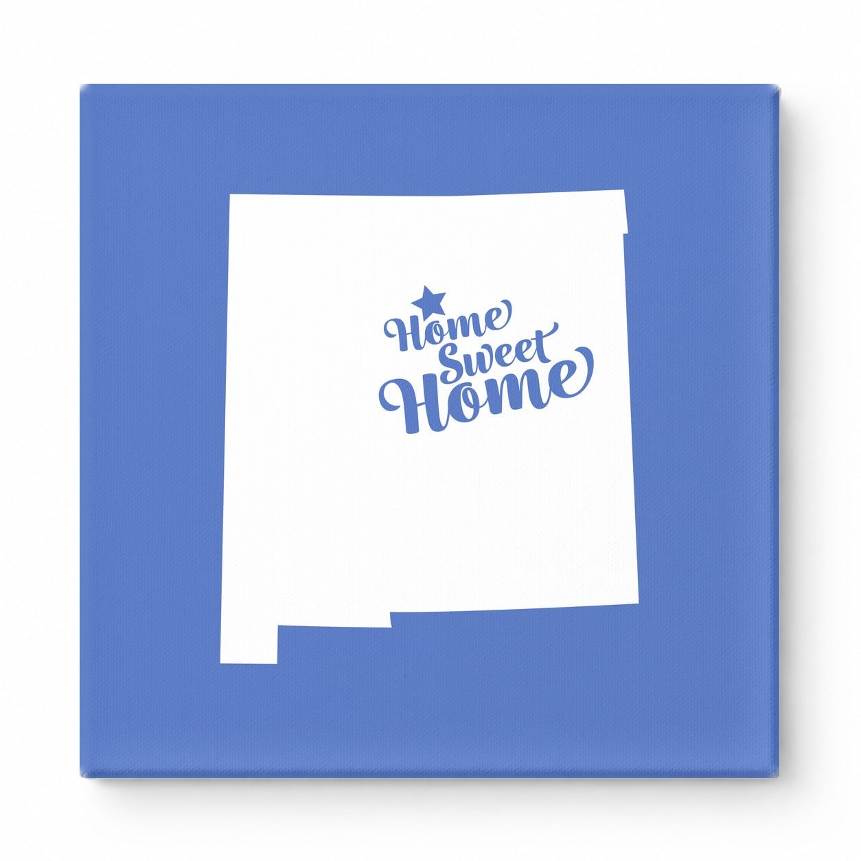 Home Sweet Santa Fe — New Mexico State Silhouette