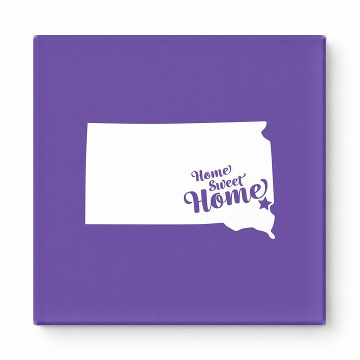 Home Sweet Sioux Falls — South Dakota State Silhouette