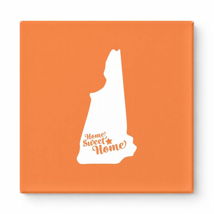 Home Sweet Concord — New Hampshire State Silhouette