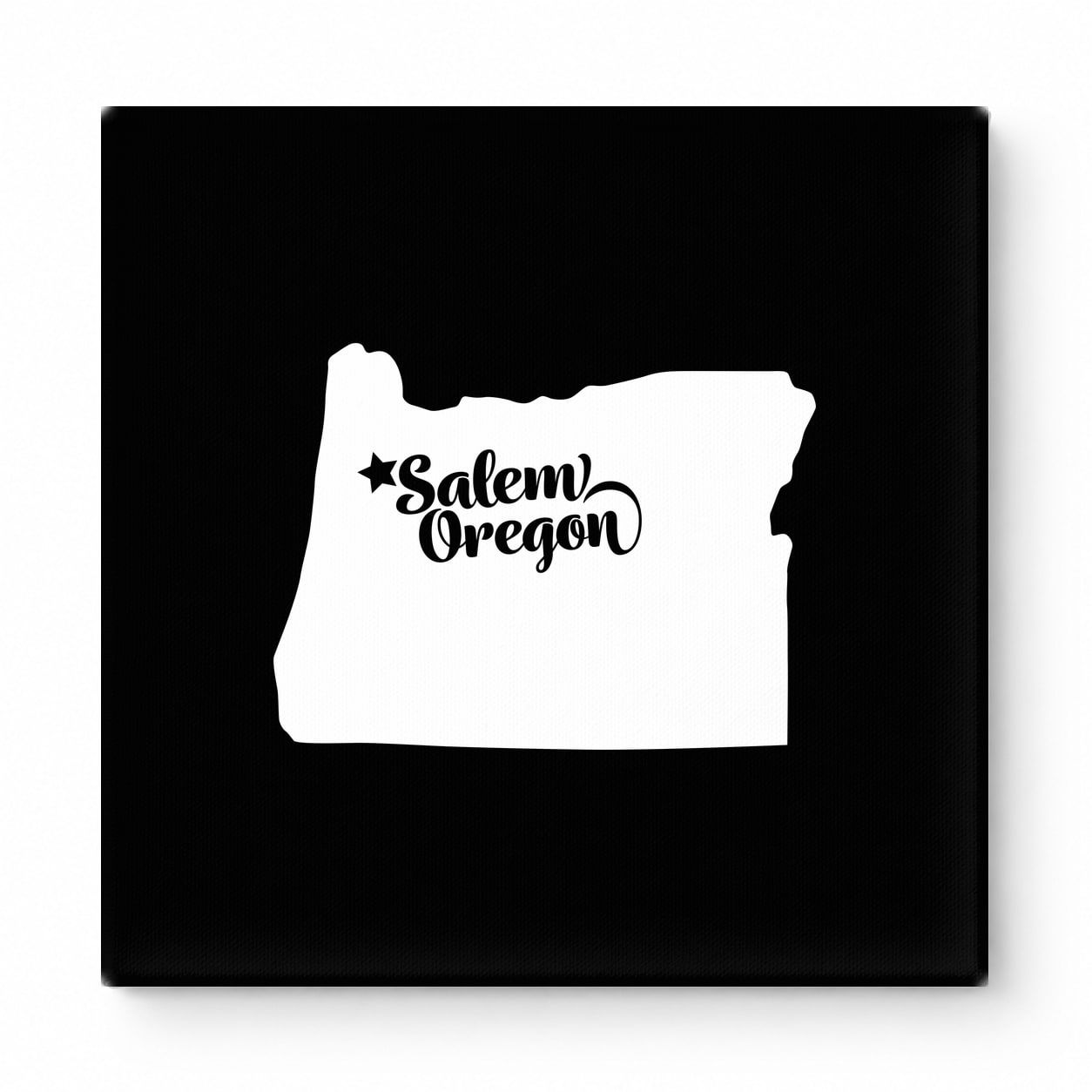 Home Sweet Salem — Oregon State Silhouette
