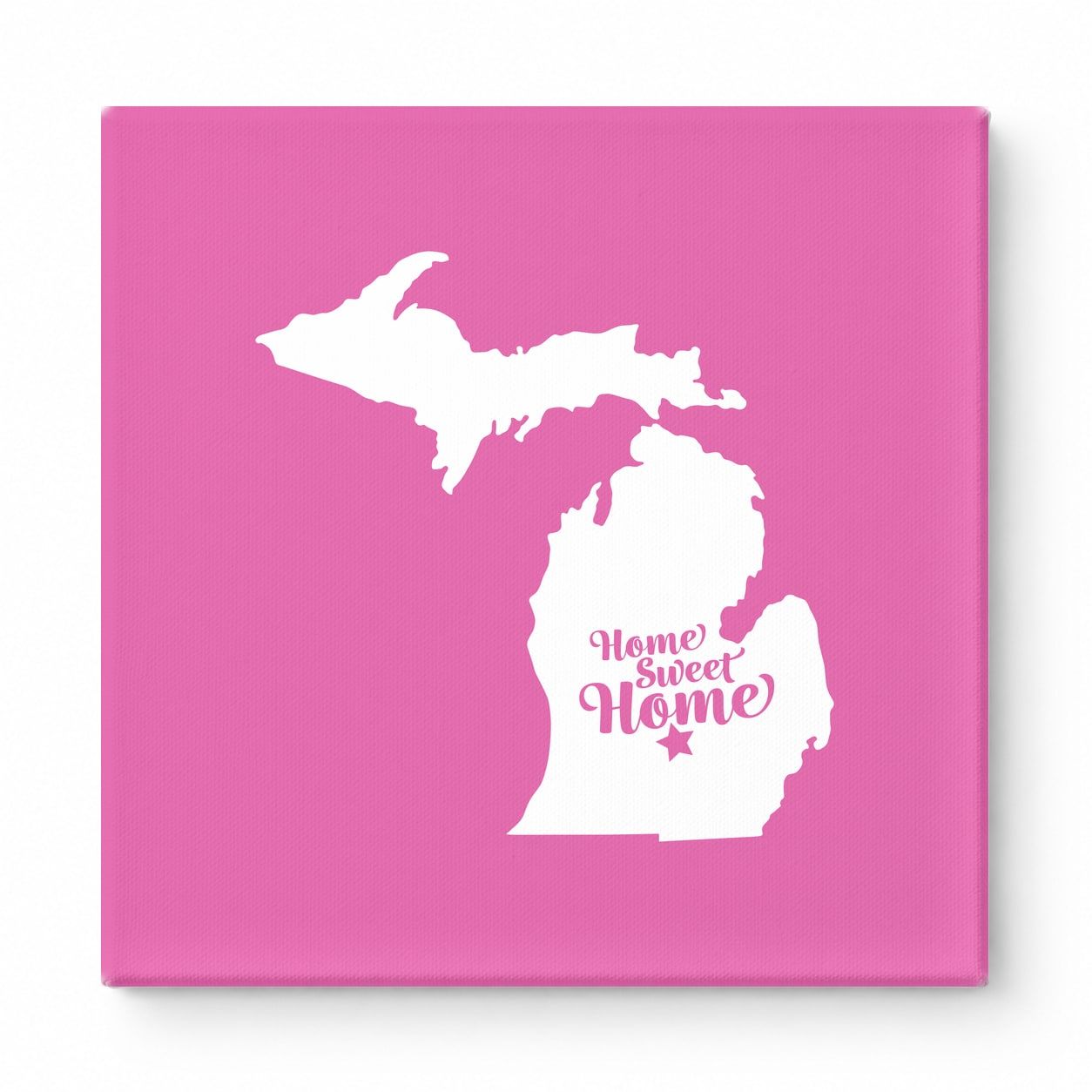 Home Sweet Home — Michigan State Silhouette