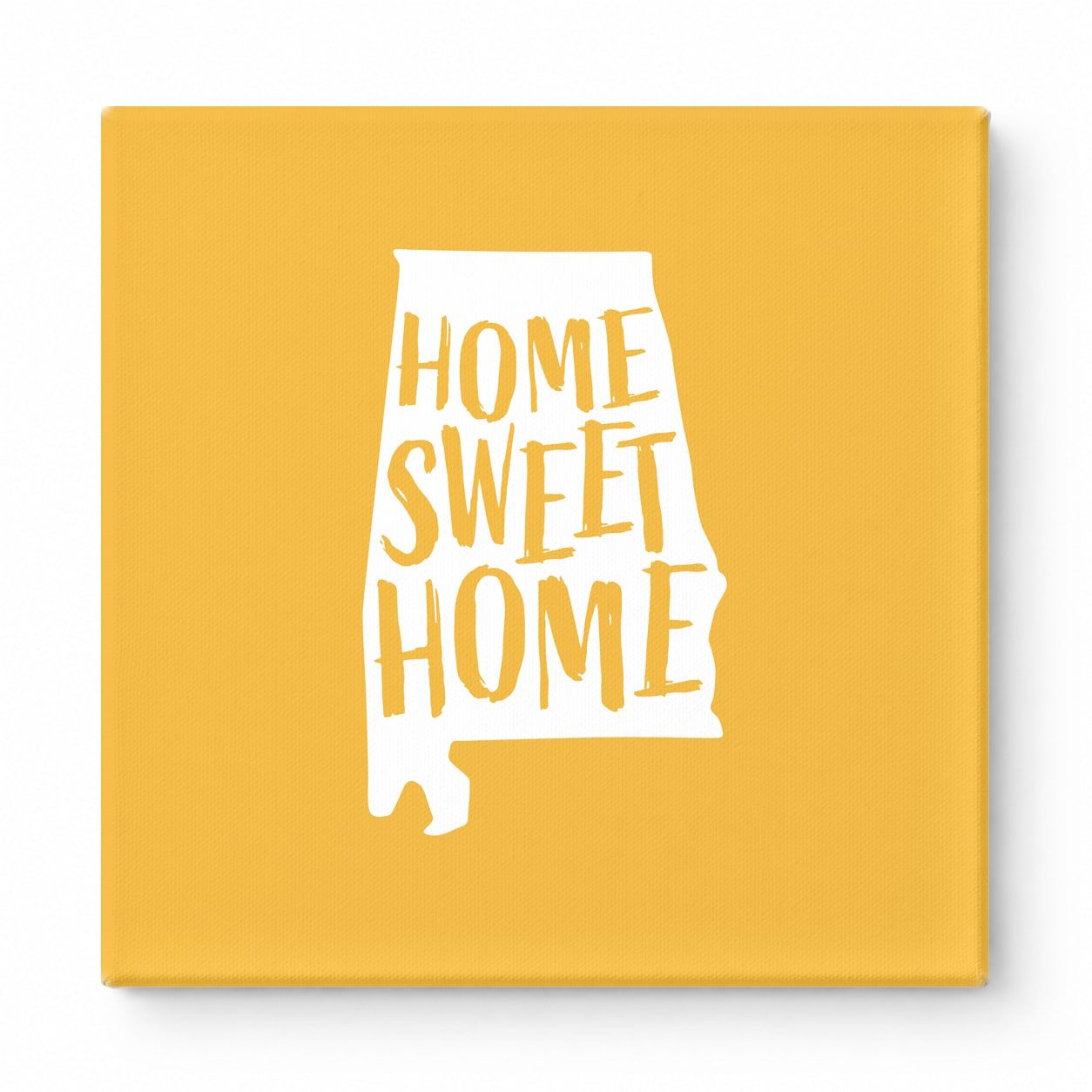 HOME SWEET HOME — Alabama State Silhouette