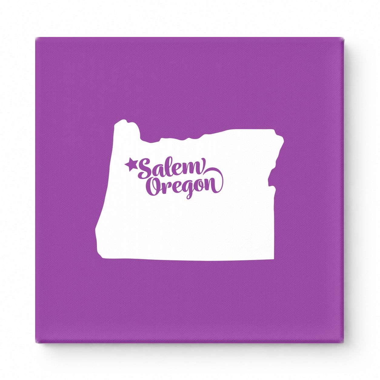 Home Sweet Salem — Oregon State Silhouette