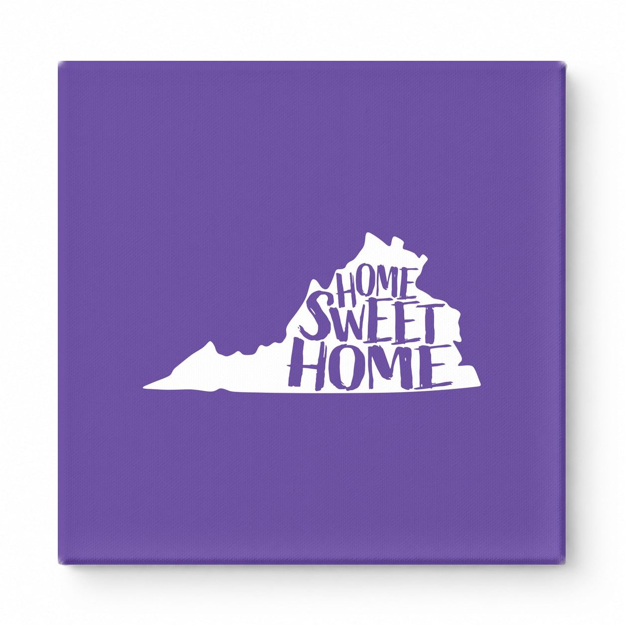 Home Sweet Home Virginia — Virginia State Silhouette