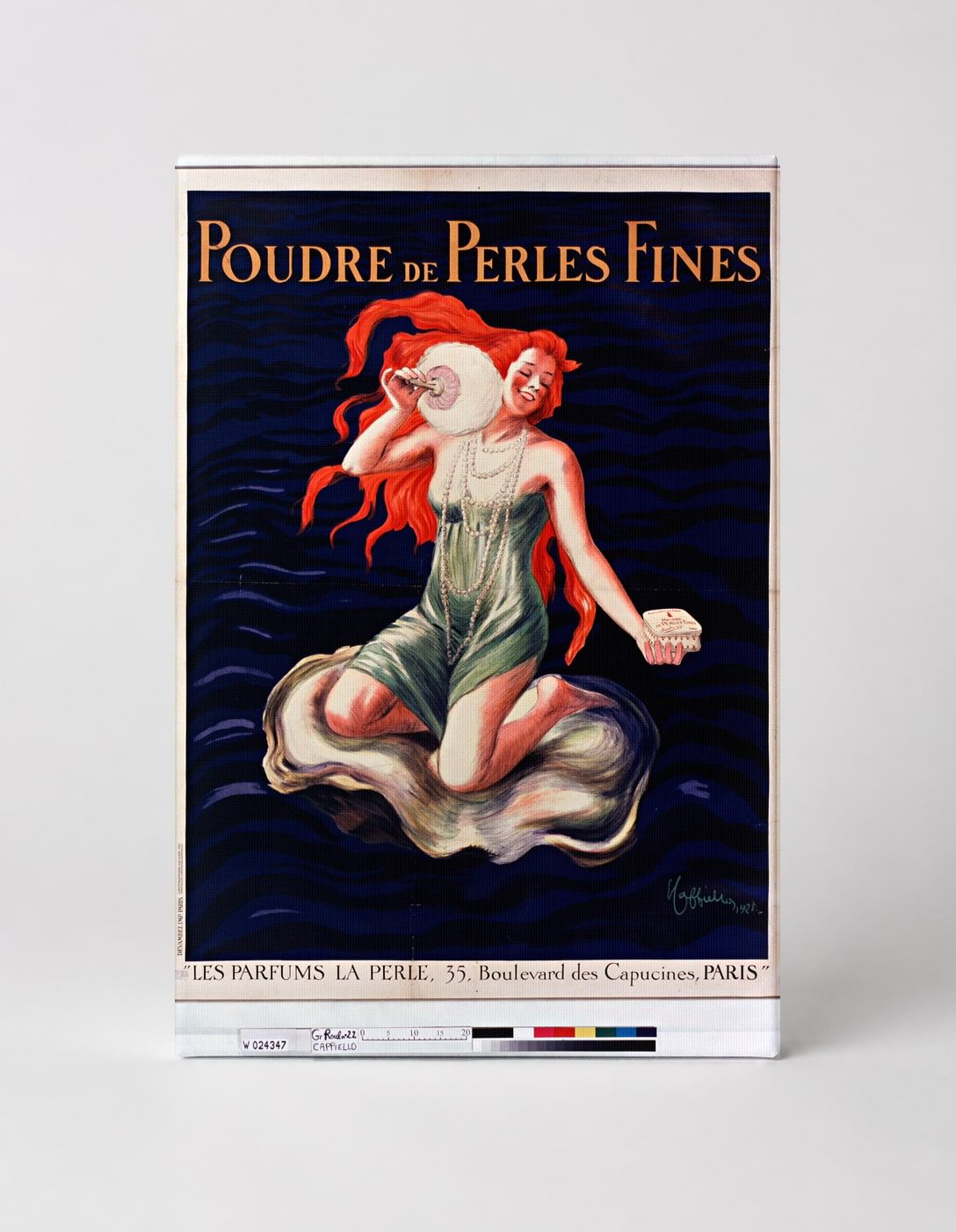 Poudre de Perles Fines 1905 – Belle Époque Vintage Poster Canvas Wall Art