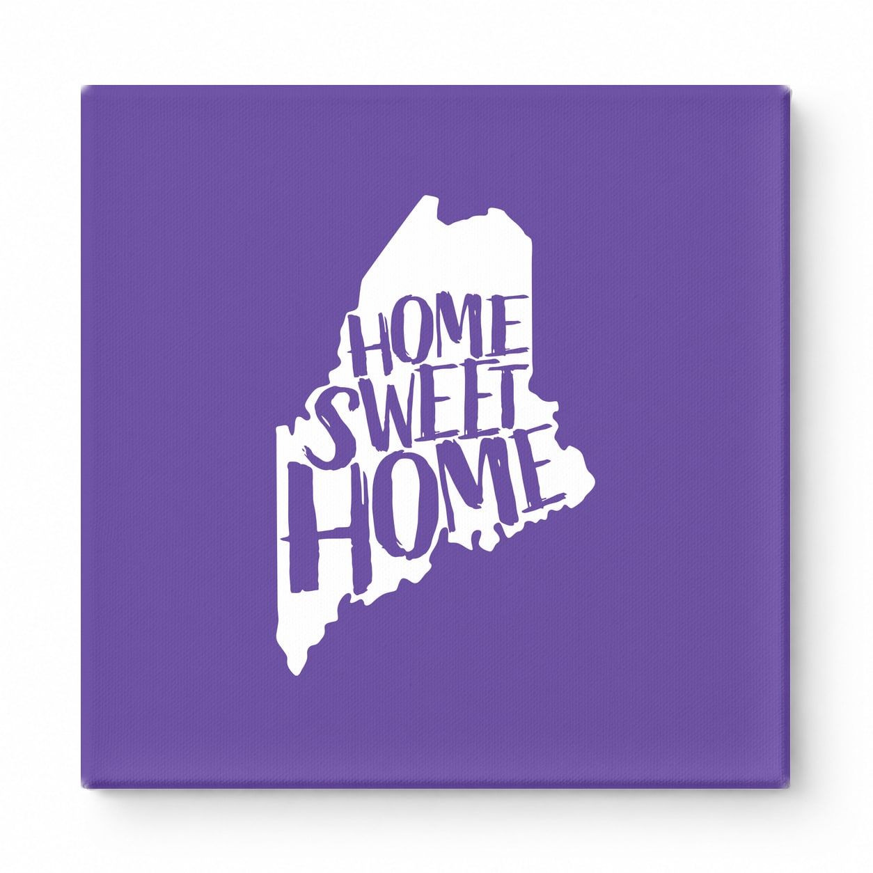 HOME SWEET HOME — Maine State Silhouette