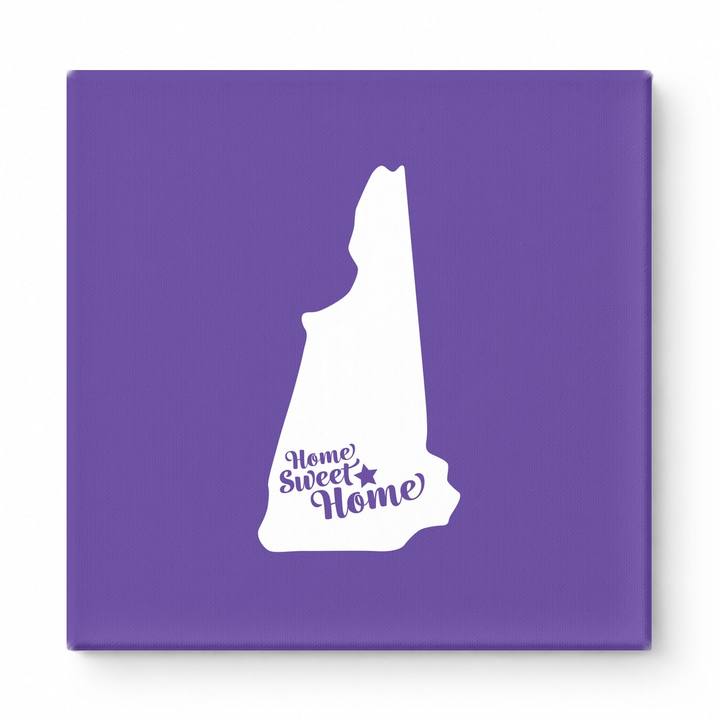 Home Sweet Concord — New Hampshire State Silhouette