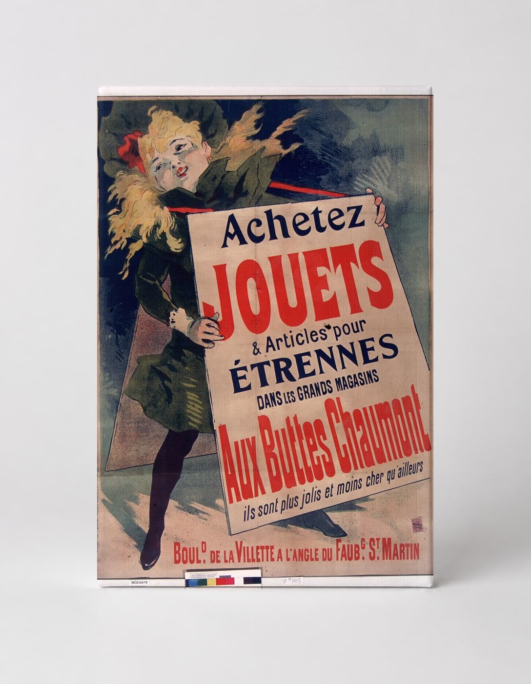 Achetez Jouets Aux Buttes Chaumont 1890s - Belle Époque Vintage Poster Wall Art