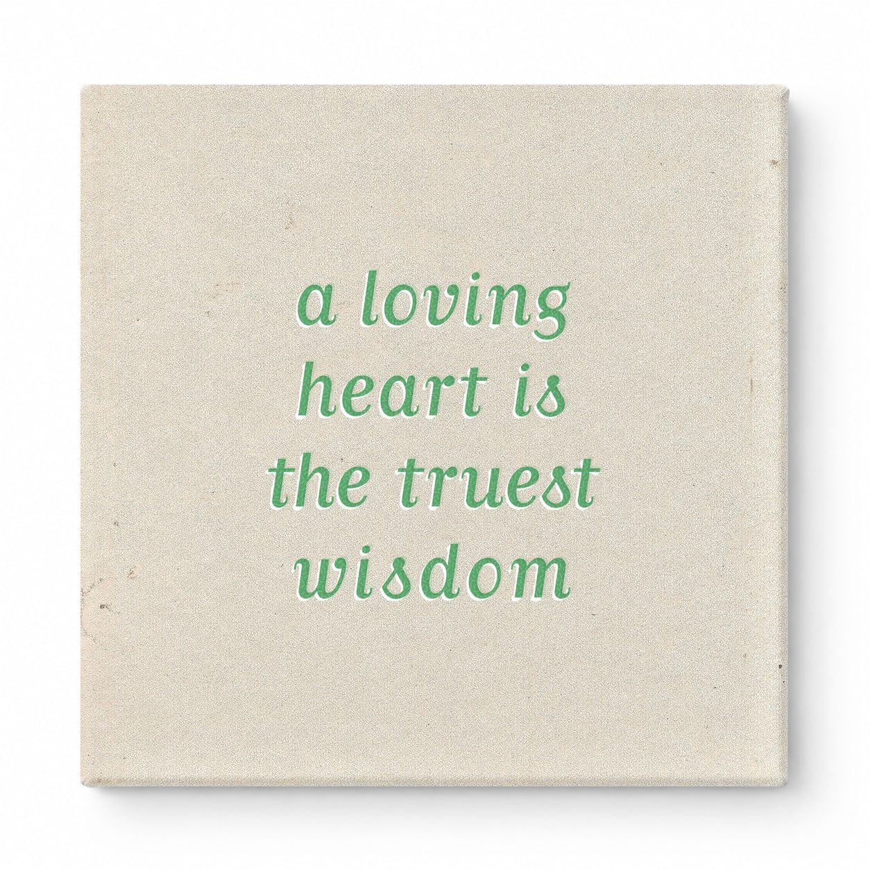 A Loving Heart Is the Truest Wisdom — Geometric Low-Poly