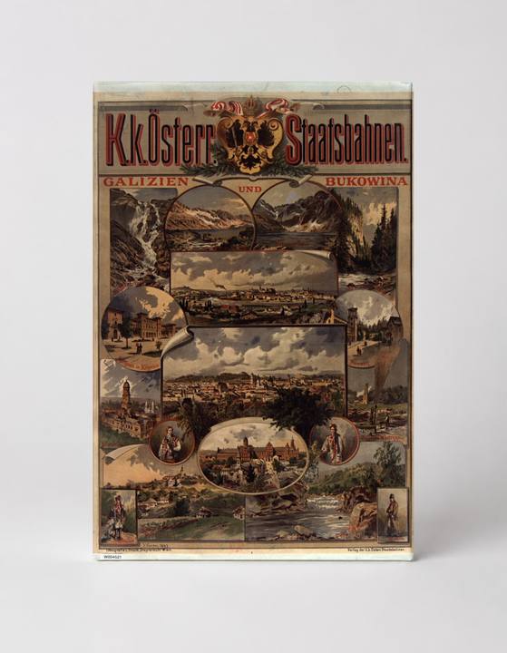 K.k. Österreichische Staatsbahnen Galicia Bukovina 1900s - Vintage Travel Poster Wall Art